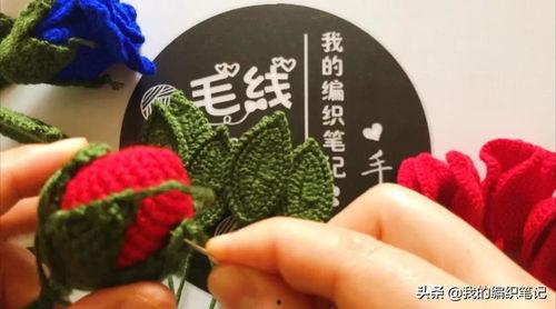 玫瑰花钩织教程视频,从入门到精通，打造浪漫家居艺术品