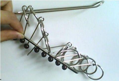 九连环解法视频,巧手解锁传统智力游戏之谜